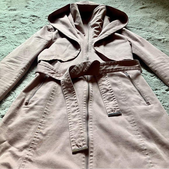 Soia & Kyo Arabella jacket in dusty rose pink with hood. Mint condition! - Picture 9 of 15
